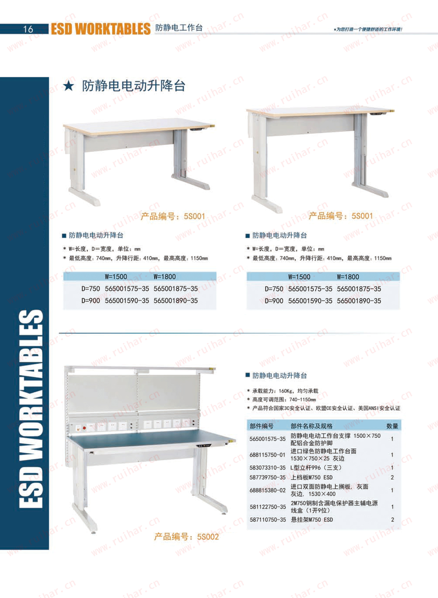 防靜電工作臺(tái),ESD工作臺(tái),防靜電電動(dòng)升降工作臺(tái)