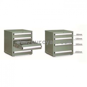 雙軌工具柜580×525×665mm(四個(gè)抽屜) 綠色，F(xiàn)C-665N