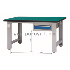 重型工作臺(tái)帶單抽(40mm復(fù)合臺(tái)面)，E-XTG1575+XB10-1TG(B)