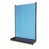 固定型單面物料架960×375×1450mm(3方孔)，KR-1330